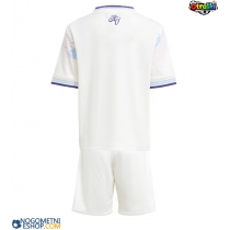 Otroški Nogometni dresi Aston Villa Tretji 2025-26 Kratek Rokav (+ Kratke hlače)